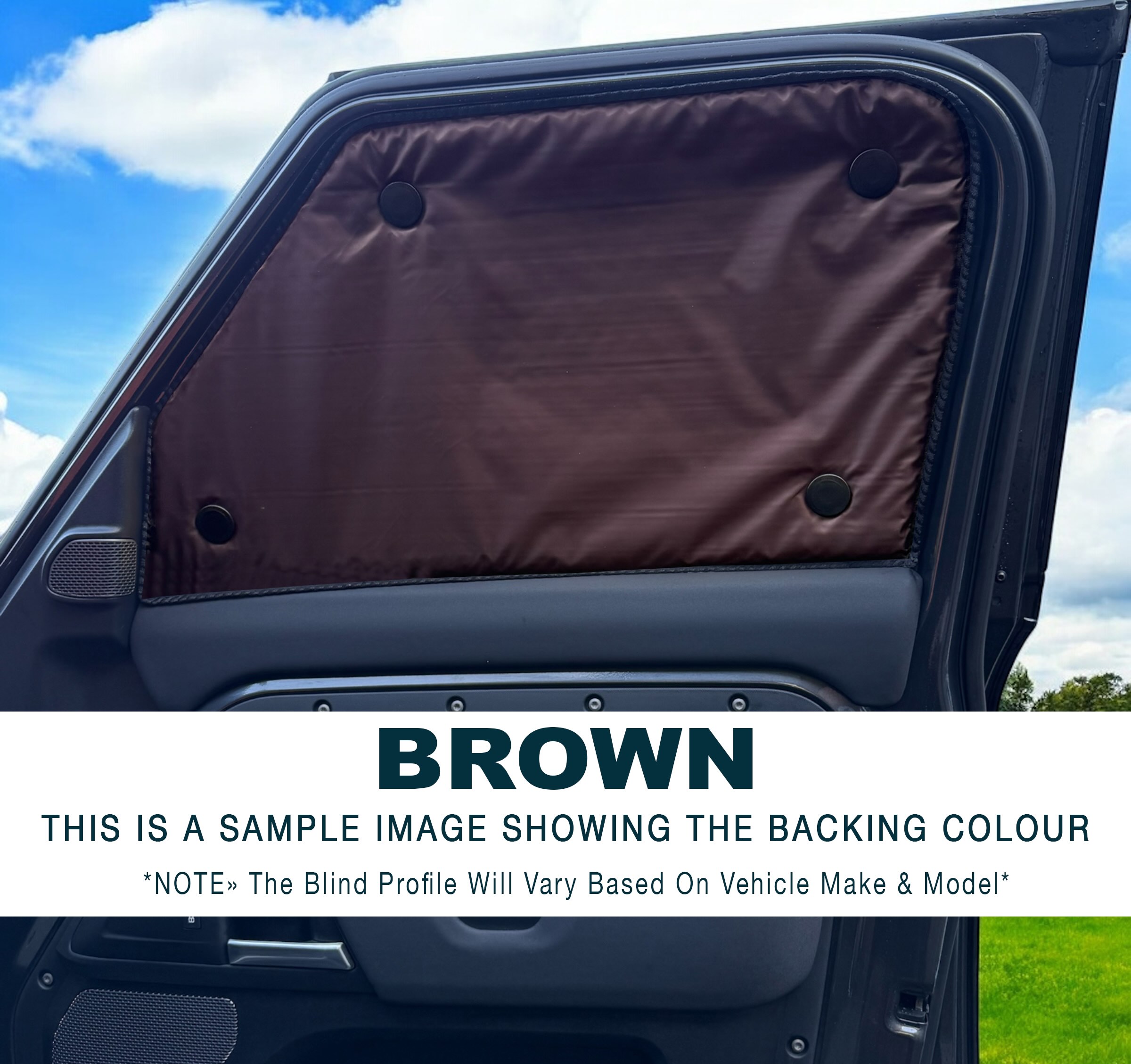 Thermal Blinds For Fiat 500L (2012-2022) Trekking DARKS - Picture 18 of 19