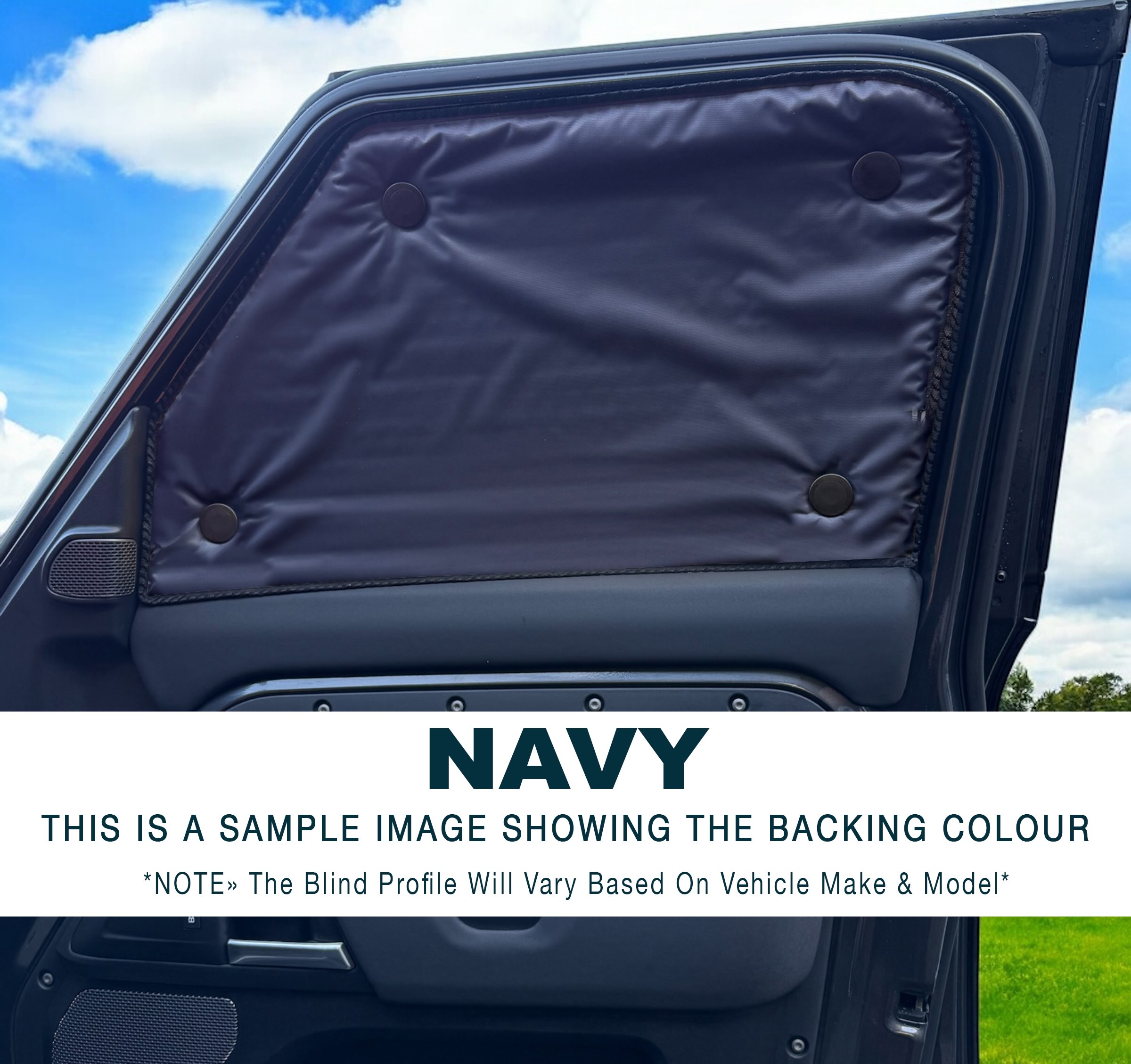 Thermal Blinds For Fiat 500L (2012-2022) Trekking DARKS - Picture 15 of 19